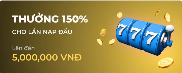 Thưởng 150% Slot Game h888